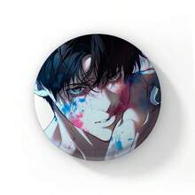 Cartoon Lost In The Clouds BL Anime Badge Brooch, Cartoon Skyler Sirius Art Brooch, Backpack Decor Accessory, Student Stationery - 58 mm - View 42