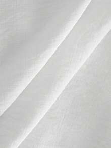 Women's New White V-Neck Sleeveless Double Layer Back Twist Tank Top, Fashion Casual Simple Elegant Basic Style Commuting Vacation Party Beach Going Out Pullover Top, Spring And Summer - White - View 5