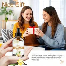 Hllozzi Aceite esencial de vainilla, fragancia, aroma duradero, aceite esencial vegetal, aceite de fragancia, humidificador, difusor, piedra aromática, aceite esencial de uso múltiple - aceite esencial de vainilla - Ver 11