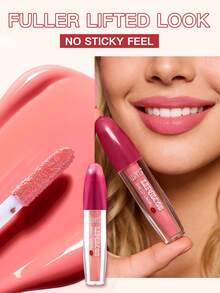 USHAS 液体唇彩，保湿，防水，多色可选 - 持久唇油，高光泽，适合所有肤质 - #05 - 查看 4