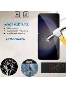 3pcs Screen Protector Film, Compatible With Samsung S24FE/S23FE/S21FE/S20FE/A56/A55/A54/A53/A52/A51/A36/A35/A34/A33/32/A31/A26/A25/A24/A23/A22/A21/A17/A16/A15/A14/A13/A12/A07/A06/A05, Made Of Ultra-Thin Flexible Material With Smooth Coating, Providing Soft Touch, Anti-Peeping, Anti-Scratch And Anti-Fingerprint - Black - View 3