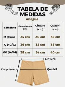 Women Boyshorts - 米色 - 查看 5