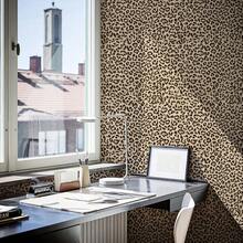 1 Roll Leopard Print Yellow And White Self-Adhesive Removable Vinyl Wallpaper, Suitable For Home Decor, Wood Doors, Kitchen Cabinets, Desktops, Furniture Surface DIY Contact Paper - Leopard Print - View 10