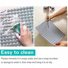Pack Kitchen Sink Mat Plastic Protect Mat PVC -Friendly Kitchen Adjustable Stainless Steel/Porcelain Dish Drying Pad Protector For Bottom Of Sink, 15 X 11 Inches (Gray) - Gray - View 7