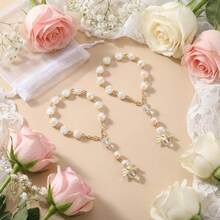 30条粉色天使翅膀手链，适合作为初领圣餐、开斋节、洗礼礼物、婚礼伴手礼和纪念品 - 彩色 - 查看 5