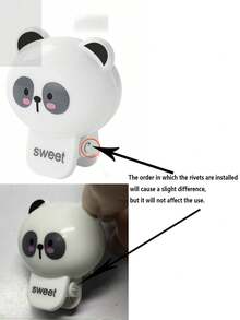 1pc Cute Animal Pattern Toothbrush Head Protector, Toothbrush Holder, Electric Toothbrush Dust Cover, Toothbrush Clip, Dust Cover - Multicolor - View 11