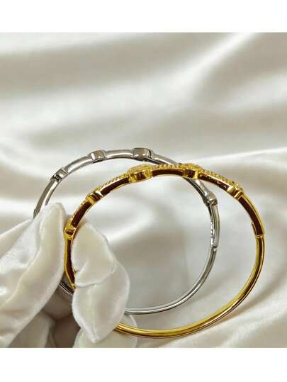 1件女士经典优雅手链，时尚饰品，日常佩戴佳品