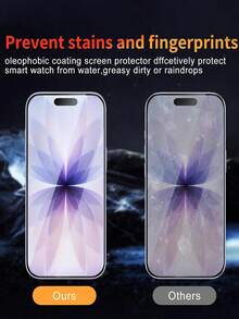 四合一套装：2片高清屏幕保护膜 + 2片3D镜头保护膜，适用于 17 Pro Max/17 Pro/17/AIR/16 Pro Max/16 Pro/16E/15/15Pro/14/13/12/11等机型，9H钢化玻璃 + 全屏覆盖，适合旅行和通勤，超清晰，易于安装。 - 無色 - 查看 8