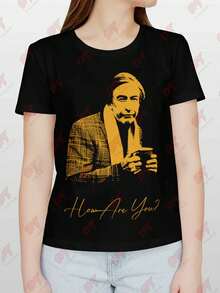 Alan Partridge Knowing Me Knowing You Tee - Negro - Ver 1