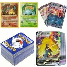 Cartas coleccionables temáticas de Pokémon, con diversos estilos y diseños holográficos, adecuadas para fans - Multicolor - Ver 5