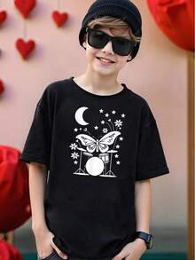 Tween Boys T-Shirts - Black - View 6