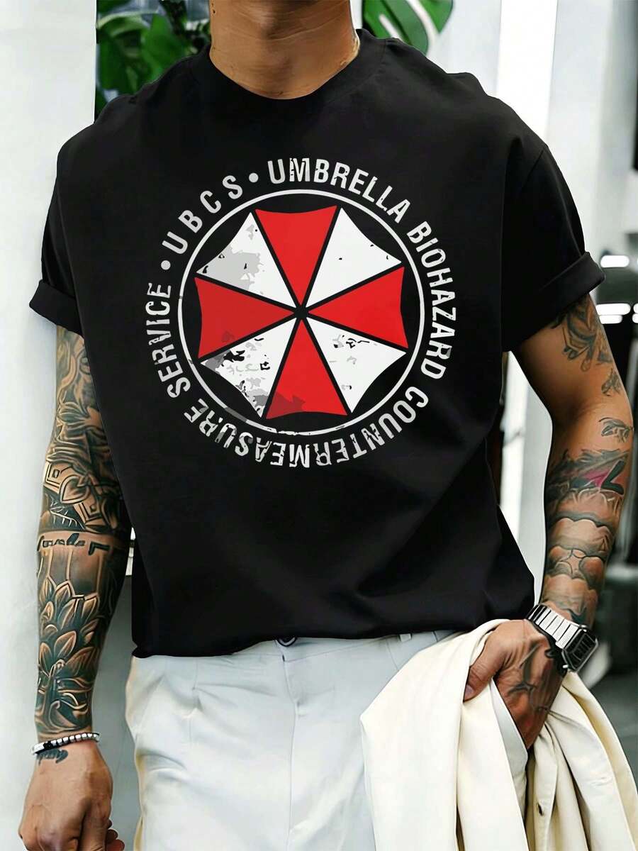 Men T-Shirts - Black - View 1