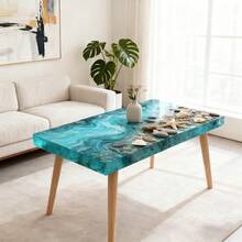 超大号环氧树脂模具，尺寸为22.63x11.81x1.38英寸，可重复使用，适用于制作河流桌、咖啡桌、托盘、砧板、DIY树脂艺术品。 - 模具 - 查看 1