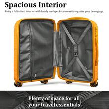 Joyway 13 Piece Luggage Sets Hardshell Lightweight Suitcase With TSA Lock Spinner Wheels Travel Suitcase Suitcases Suit Case Durable Travel Luggage Waterproof Suitcase Set - Orange - View 8