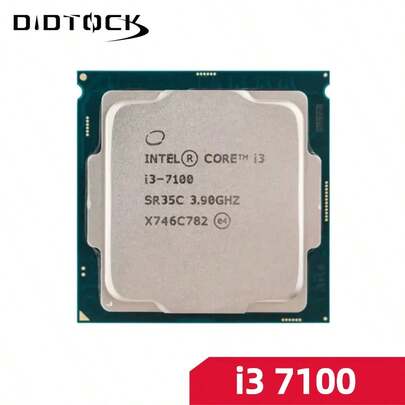  Intel Core I3 7100 Prozessor CPU 3,9 GHz 2-Kern LGA 1151 OHNE LÜFTER Ohne Originalverpackung