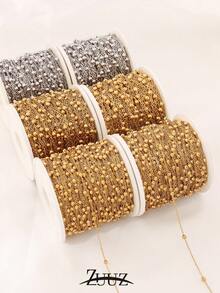 1米不锈钢珠链，适合DIY制作项链和手链等首饰 - 鏈條 - 查看 7