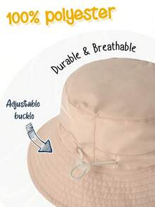 2顶婴儿笑脸遮阳帽，儿童男女童UPF 50+沙滩帽 - B - 查看 7