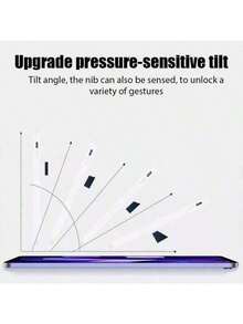 FCV触控笔兼容（2018年及之后发布的）Apple Pencil，支持防误触和倾斜功能，USB-C快速充电，兼容Apple Pencil 6-10、Apple Pro 11/12.9英寸/M4、Apple Air 3/4/5/6、Apple Mini 5/6。[内置120mAh锂电池，不具备磁吸充电功能] - 彩色 - 查看 6