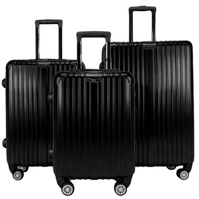 YSTYLE Ultra-Light And Spacious Hardside Trolley Suitcase, Side Combination Lock With TSA, 4 Wheels For Easy Transport