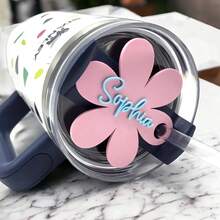 1PC Back-To School Colored Acrylic Name Custom, 3D Three-Dimensional Creative Design, Acrylic Keychains, Personalized Name Tag, Personalized Nameplate, Lunchbox Name Tags, Luggage Tags, Children's Bag Name Tags, Backpack Name Tags - Multicolor - View 11