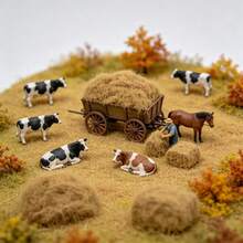 20g/Bag 12MM Static Powder Model Grass For Micro Landscape/HO N Scale Train Railway Models - As Photos - View 7