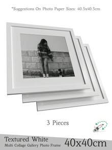 إطارات صور متعددة الأحجام 30 * 30 سم / 40 * 30 سم / A4 / 25 * 25 سم / 20 * 20 سم / 15 * 15 سم، إطارات صور مستطيلة/مربعة فاخرة للجدران، إطارات صور للجدران، باللون الأسود/الأبيض/الخشبي، 30 * 30 سم / 20 * 20 سم / 30 * 40 سم / 15 * 15 سم / 25 * 25 سم، زجاج أكريليك، مستطيل/مربع (لا يشمل ورق الصور)، للنجوم/القمر - متعدد الألوان - مشاهدة 36
