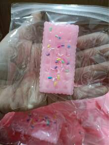 Hochwertige, am besten verkaufte quetschbare realistische Keks-Spielzeug, haptisches Knete-Stressabbau Must-Have - Verschiedenfarbig - Übersicht 10