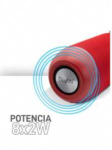 Bocina Bluetooth Con funcion TWS - Azul - Ver 5