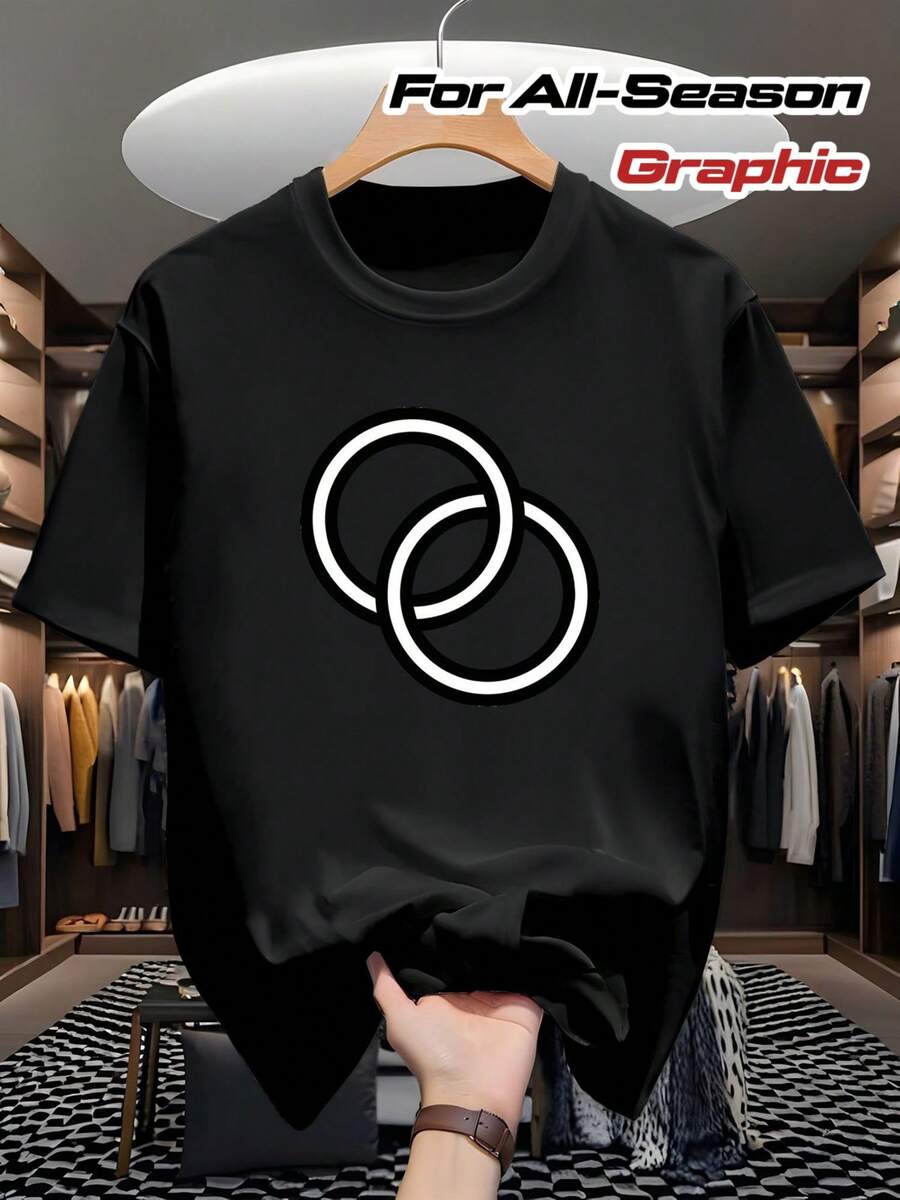 Men Outdoor Tees & Tanks - Black - View 1