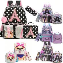3pcs/Set Cute Girls Backpack Set, Elementary School Student Bookbag, Children Fashionable Travel Backpack, Large Capacity Laptop Bag, With Messenger Bag, 3-In-1 Backpack Set, Essential For Girls Back To School - Girls Schoolbag - View 2