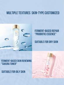Estée Lauder 30/200ml Loción hidratante de microesencia fermentada de Sakura, que contiene talla grande de 12 esencias fermentadas de Sakura probióticas, aumenta la hidratación de la piel en un 71%, hidratación durante 24 horas, enfriamiento y calmante en 1 minuto, calma el enrojecimiento, repara la piel dañada, apta para piel grasa - Microesencia de flor de cerezo de Estée Lauder - Ver 10