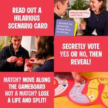 Lucky Egg Would You Still Love Me IF - Fun Valentines Day Game For Couples - Couples Card Game U2013 Romantic &Amp; Hilarious Couples Games For Adults U2013 Valentines Day Gift For Him Or Her - White - View 5