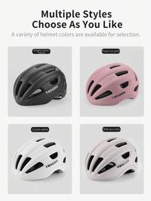 TOSUOD 自行车头盔，一体式透气山地/公路自行车头盔，男女通用骑行装备 - 彩色 - 查看 12