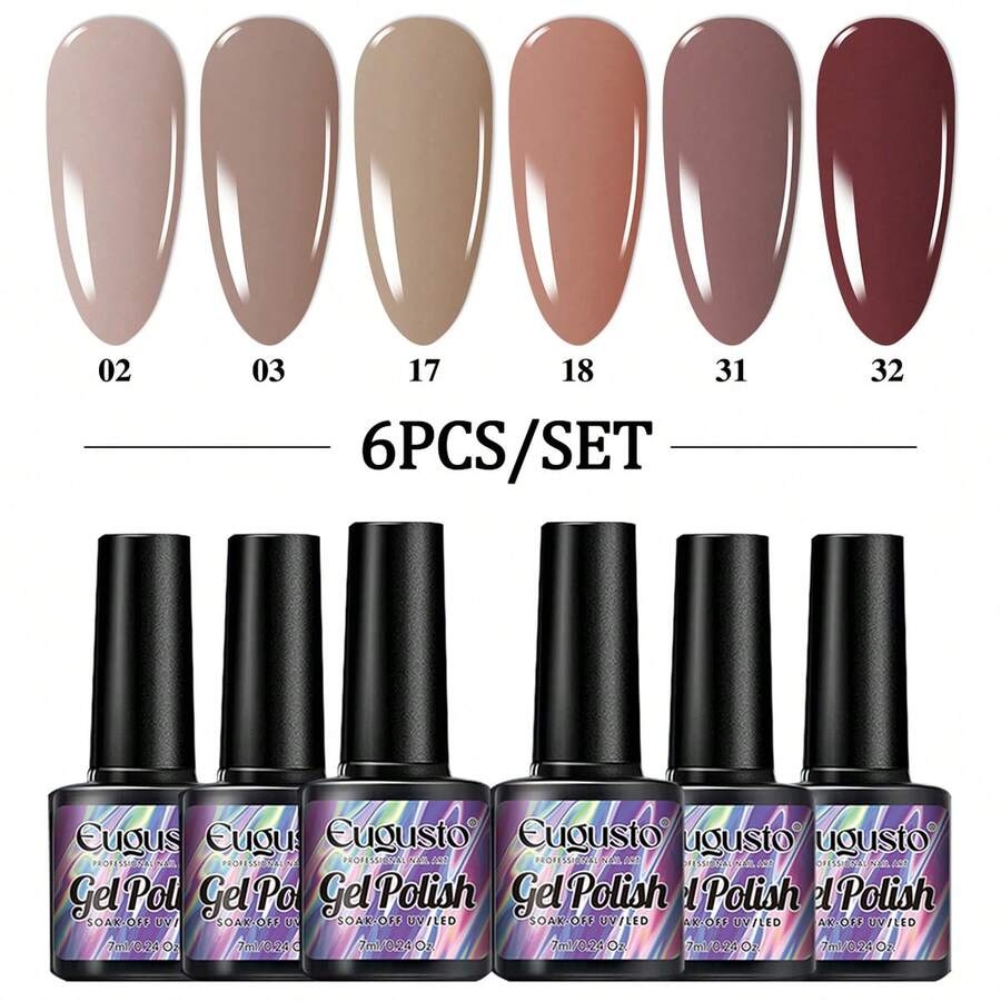 Gel Nail Polish - Brown - View 1