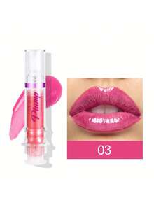 Hydrating Lip Plumper Gloss - Handaiyan Plumping Lip Oil, Long-Lasting Shine For Fuller Voluminous Lips - 多種口味 - 查看 14