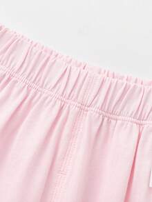 Balabala Baby Long Pants, Lightweight Summer Joggers, Soft & Cute Casual Style 2026 - White Red - View 3