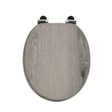 SAINOS Toilet Seat Cover, Thickened Replacement Toilet Seat Cover, Antibacterial, Progressive Descent, Galvanized Hinge Design - W87-1 - View 2