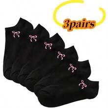 6双装男女通用运动短袜，速干、吸湿排汗、防滑，黑白灰三色可选 - 彩色 - 查看 15