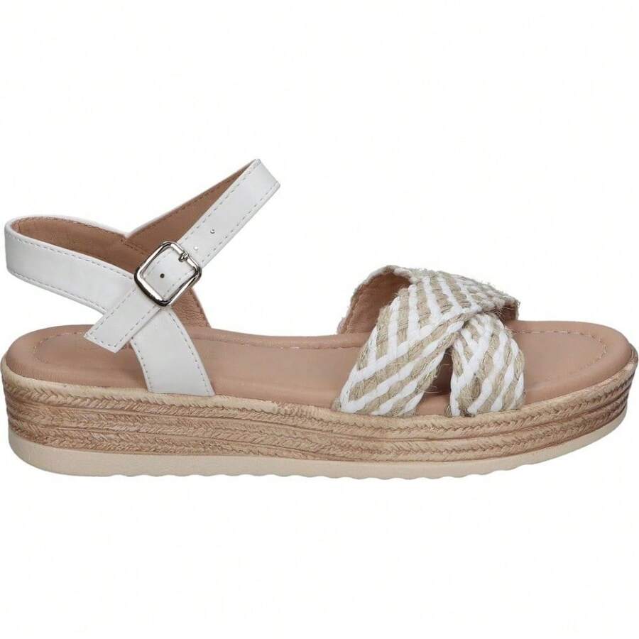 Sandálias Jupifly 7010 para meninas - Branco - Ver 1