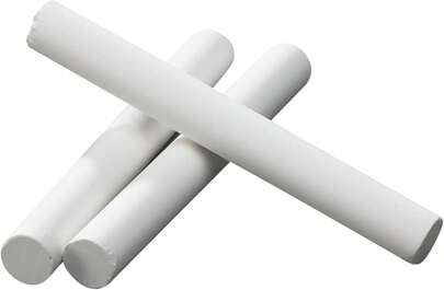 School Smart Dustless Chalkboard Chalk - Pack Of 12 - White - 084832