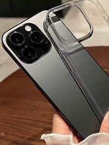 5个/包 TPU 软透明手机壳，兼容 17/17 Pro/17 Pro Max/Air，舒适防震，抗黄变 - 無色 - 查看 4