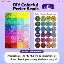 Mini Light Coral Fuse Beads Picking Tray Kit Fuse Bead Single Needle Tweezer Plastic Beads Sorting Tools For Crafting Jewelry Bracelet - Multicolor - View 14