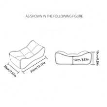 Elegant Nap Lumbar Pillow, Student Back Support Cushion, Chair Seat Pad, Office Sleeping Pillow - Cushion - View 3