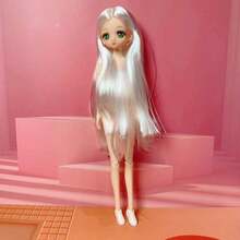 11.81 Inch Anime Style Fashion BJD Doll, Flexible Joints - Perfect Collectible Cute Cake Model, Suitable For All Holiday Occasions, Christmas, Birthday, New Year Gift - Multicolor - View 10