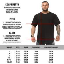 Oversized Christian T-Shirt With Stylized Print, Premium 100% Cotton. - 黑色 - 查看 5