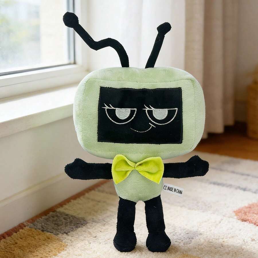 Dandy's World Plush Holiday Stuffed Figure Pillow - Christmas, Halloween, Easter Gift For Video Game Fans, Room Decor With Bonus Sticker Set | Soft Plush Toy, Stuffed Animal, Cuddly Collectible - Màu xanh chanh - Xem 1