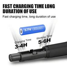 LMBGM 无线可充电麦克风，双通道无线麦克风即插即用，配有 2 个手持麦克风，适用于卡拉 OK、演讲、婚礼等场合。 - 黑色 - 查看 5