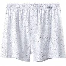 Fashion  Starry Sky Pattern Classic Plus Size Men's Boxer Shorts Cotton Comfortable Four-Corner Underwear Boxer Home Shorts - trắng - Xem 8