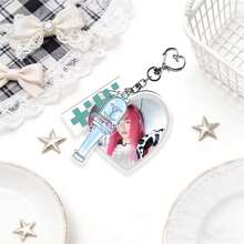 K-Pop Stil, MINJU, YUNAH, WONHEE, IROHA, MOKA, Leuchtstab, Acryl Schlüsselanhänger Anhänger, personalisierter Auto/Karten/Tasche Charm Accessoire, geeignet für Männer/Frauen, Weihnachten, Halloween, Urlaubsgeschenk. - Verschiedenfarbig - Übersicht 7