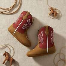 Kids Boots - 紅色 - 查看 7